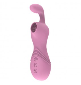 Man Nuo Powerful Nipple Clit Stimulator Suction Vibration (Chargeable - Pink)